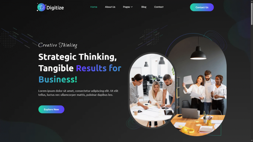 Digitize Agency Template