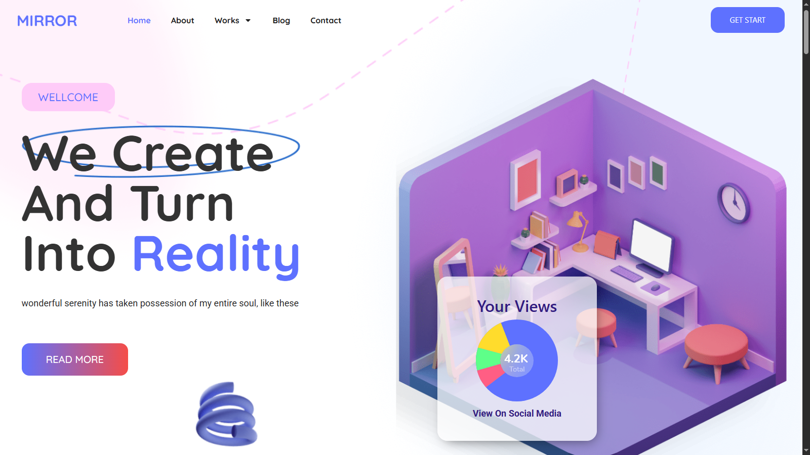 Mirror Agency Template
